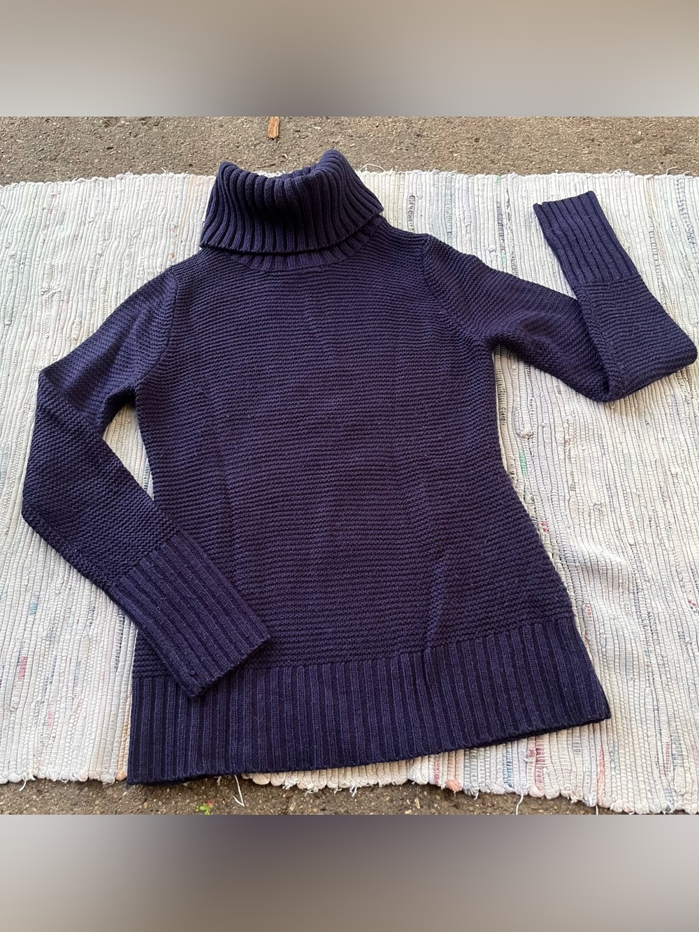Banana Republic wool fisherman  knit sweater